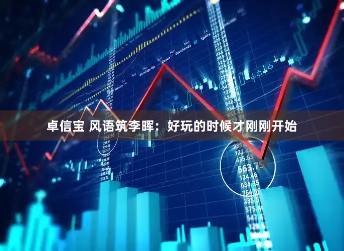 卓信宝 风语筑李晖：好玩的时候才刚刚开始